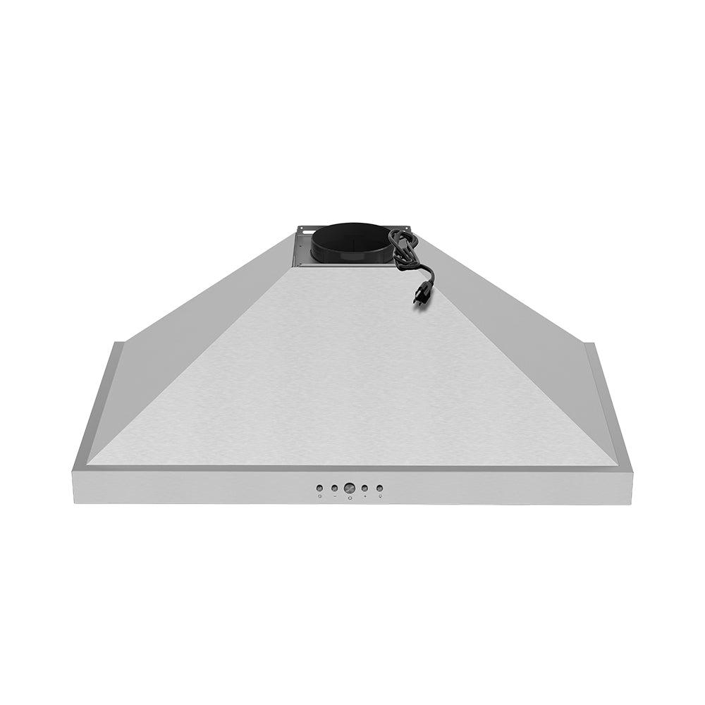 Thor Kitchen TRH3635 36 Inch Wall Mounted Chimney Range Hood With 350 Cfm