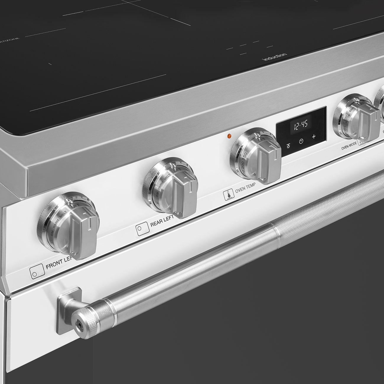 Smeg SPR36UIMMW Smeg Range With Induction Hob 36" Spr36Uimmw