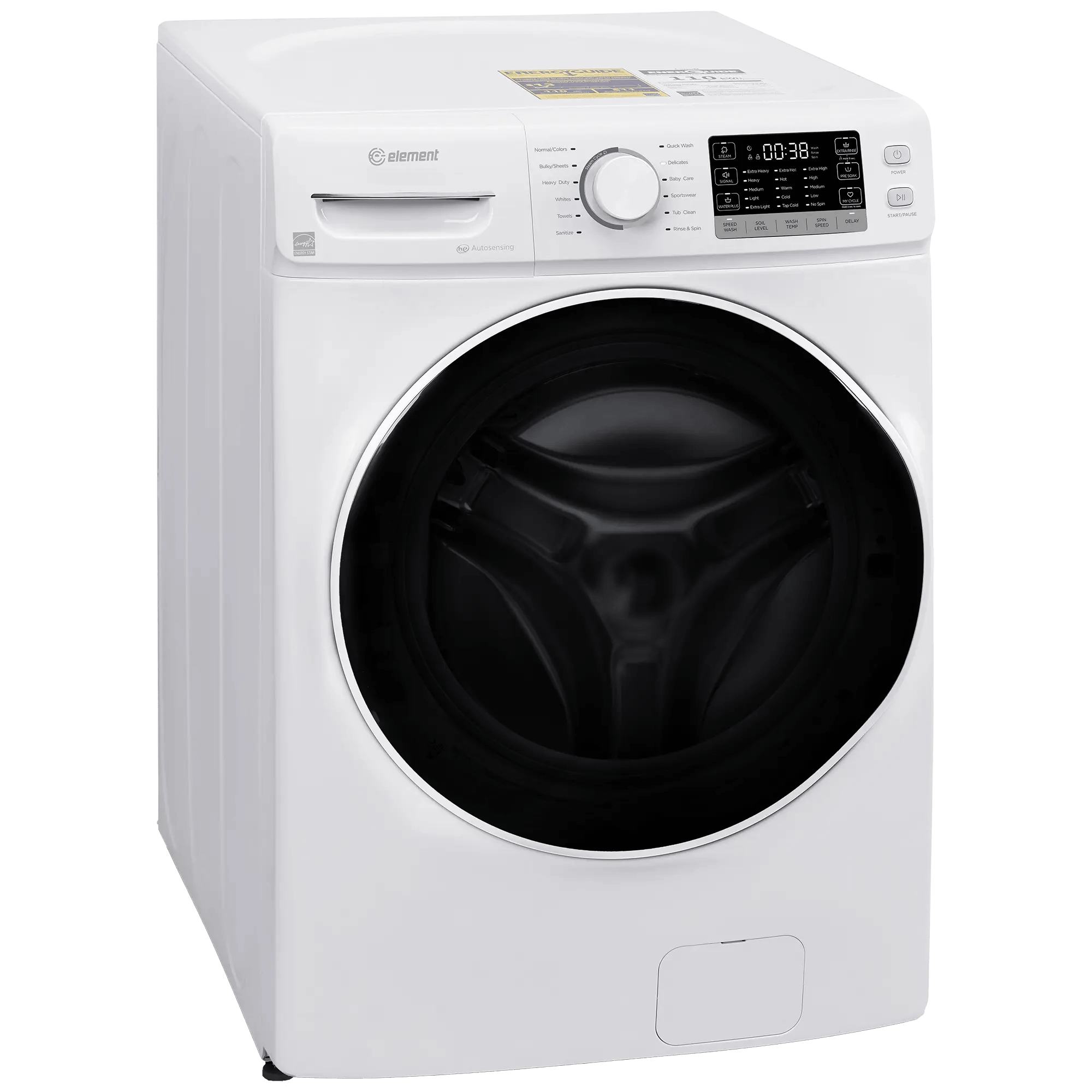 Element Appliance EFL4527BW Front Load Washer - Thumbnail 3