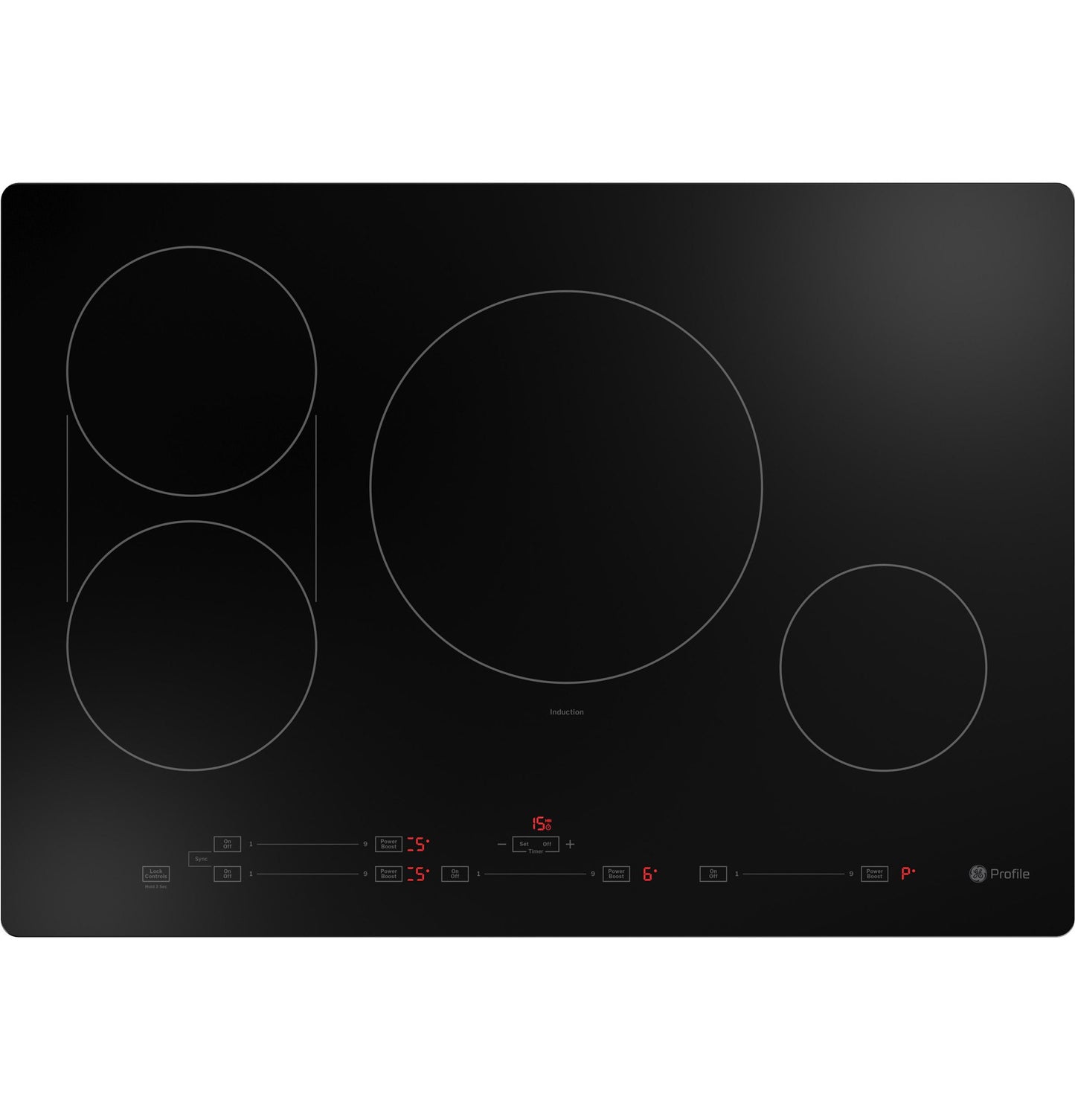 Ge Appliances PHP6030DWBB Ge Profile™ Energy Star® 30" Built-In Touch Control Induction Cooktop