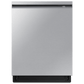 Samsung F1772136238037 Bespoke Kitchen Package With Ai 3-Door French Door Fridge, Slide-In Electric Range, Smart Dishwasher & Over-The-Range Microwave In Stainless Steel