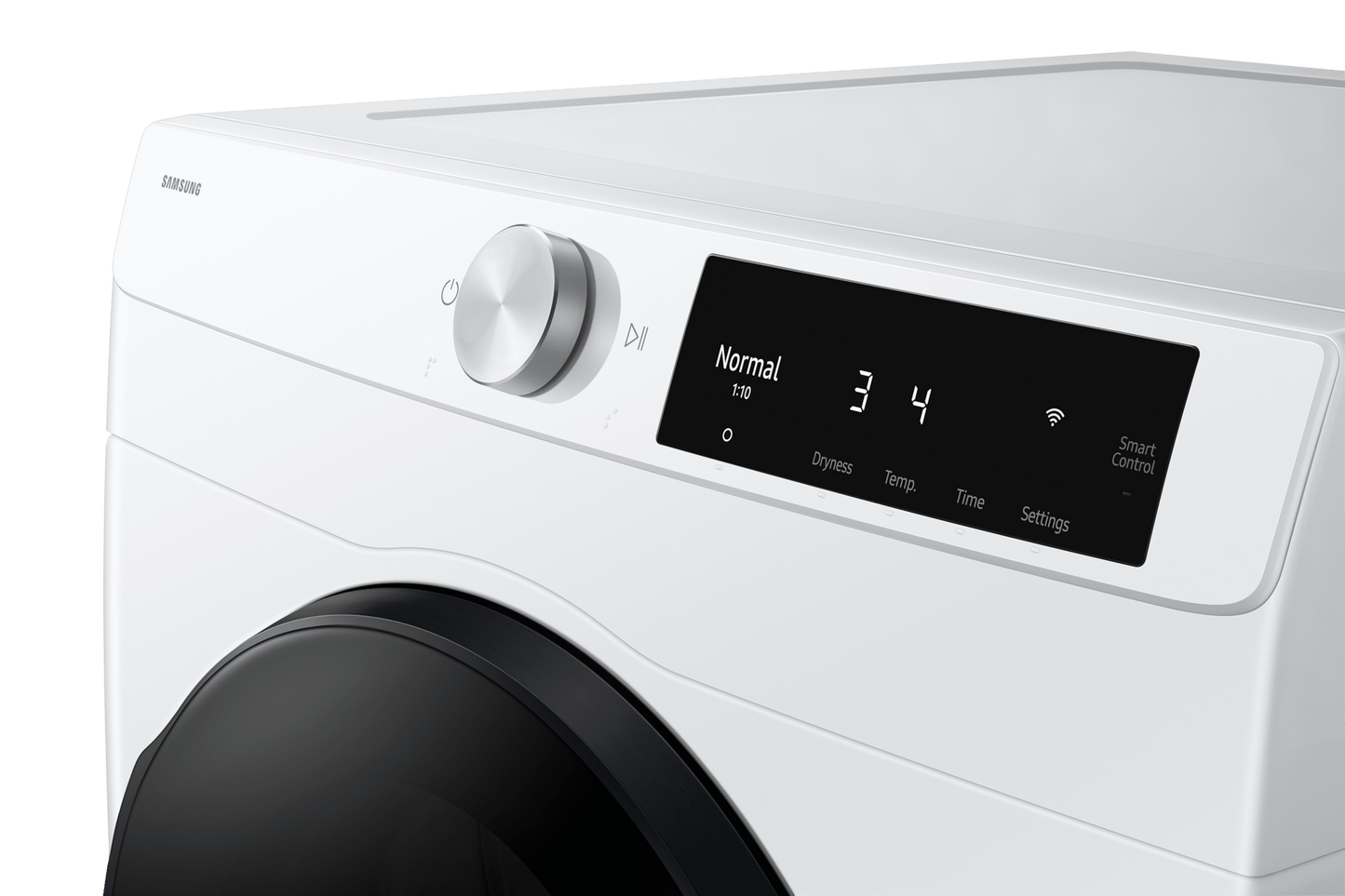 Samsung DV25FG60BVBE Compact Electric Dryer Wi-Fi Connectivity Sensor Dry 4.0 Cu.Ft.