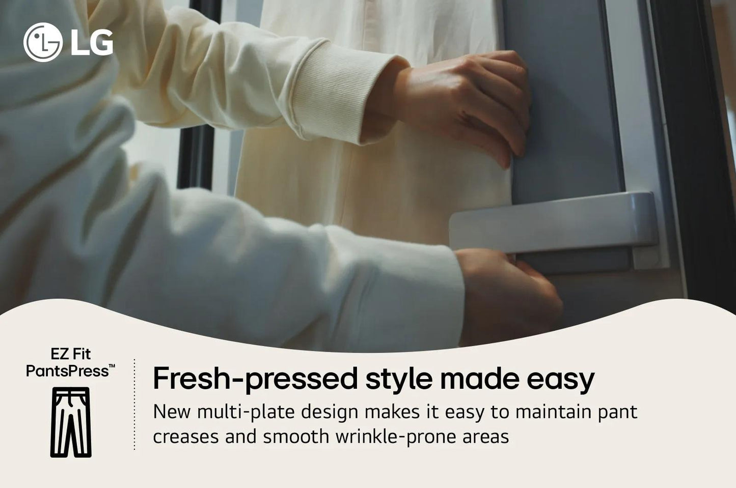 Lg SC5GMR80H Lg Styler® Smart Steam Closet With Dual Truesteam® Technology, Dynamic Movinghanger™ And Built-In Handysteamer™