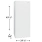 Frigidaire FFUE1326AW 13 Cu. Ft. Garage Ready Upright Freezer