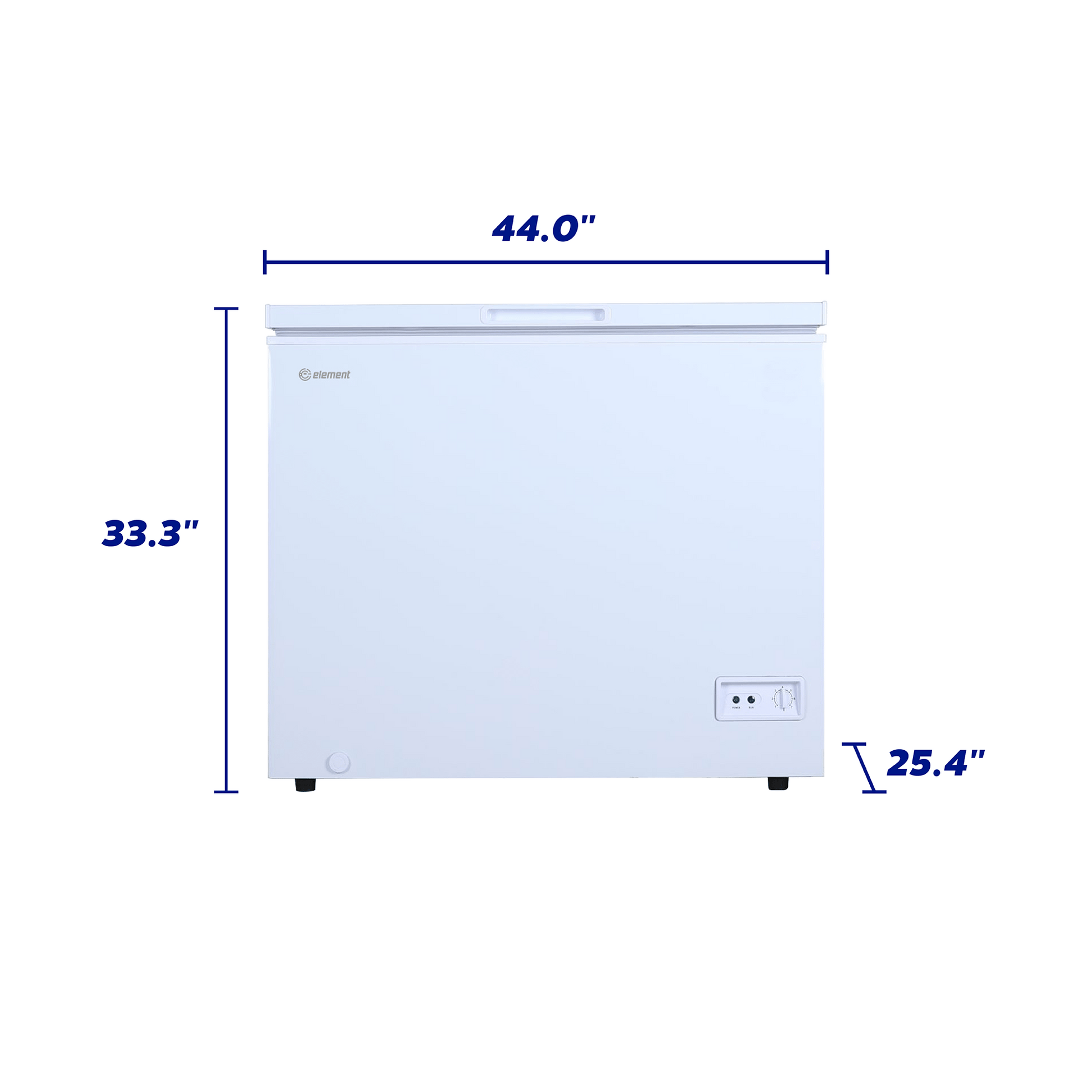 Element Appliance ECF10ME2CW Element Electronics 10.0 Cu. Ft. Chest Freezer - White (Ecf10Me2Cw)