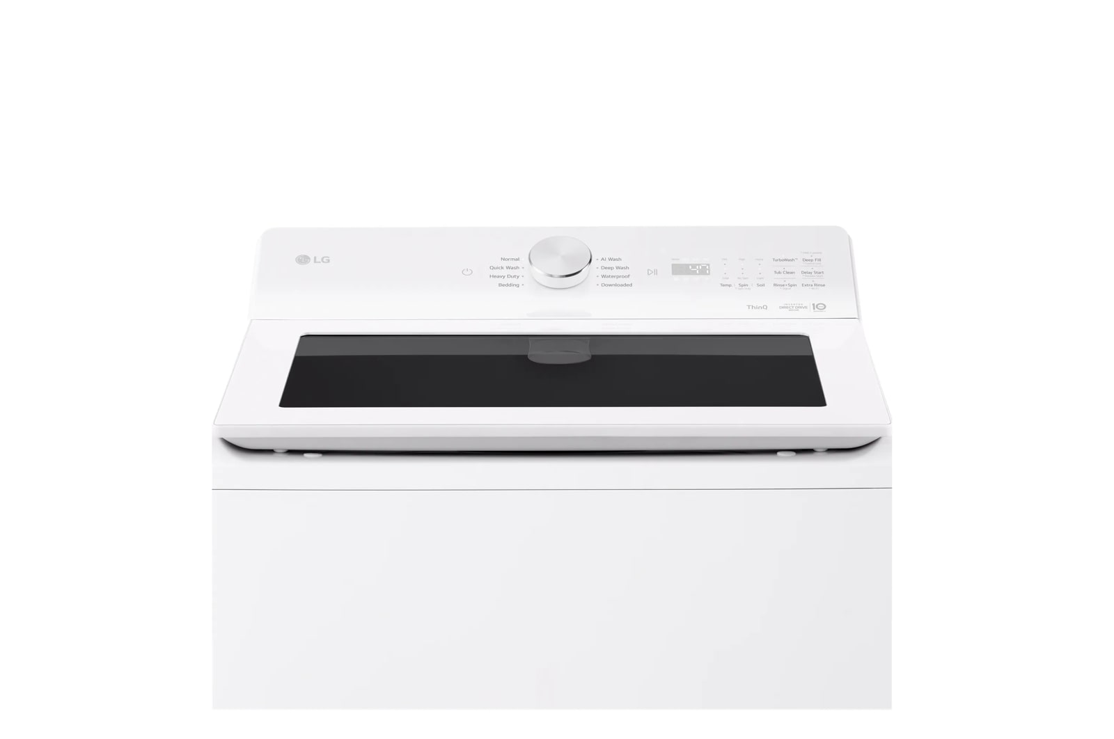 Lg WT8205CW 4.8 Cu. Ft. Mega Capacity Smart Top Load Washer With 4-Way® Agitator, Easyunload™ & Ai Sensing