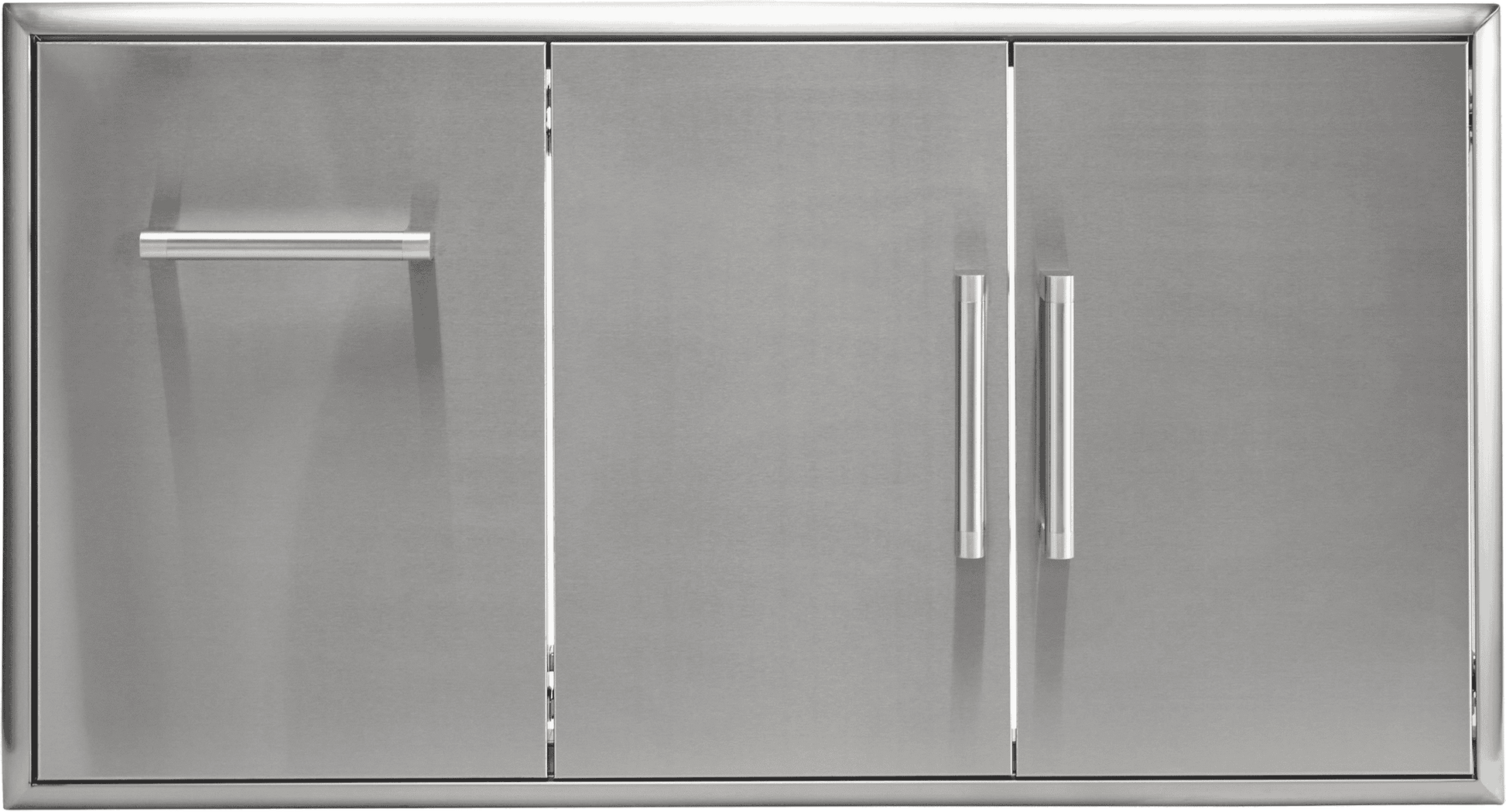 Coyote C3CDPOD 45" Double Access Doors With Roll Out Trash