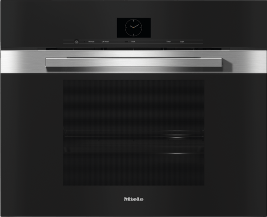 Miele DGC7685CTS Dgc 7685 - 30" Combi-Steam Oven Xxl With Directwater Plus For Steam Cooking, Baking, Roasting With Roast Probe + Menu Cooking.