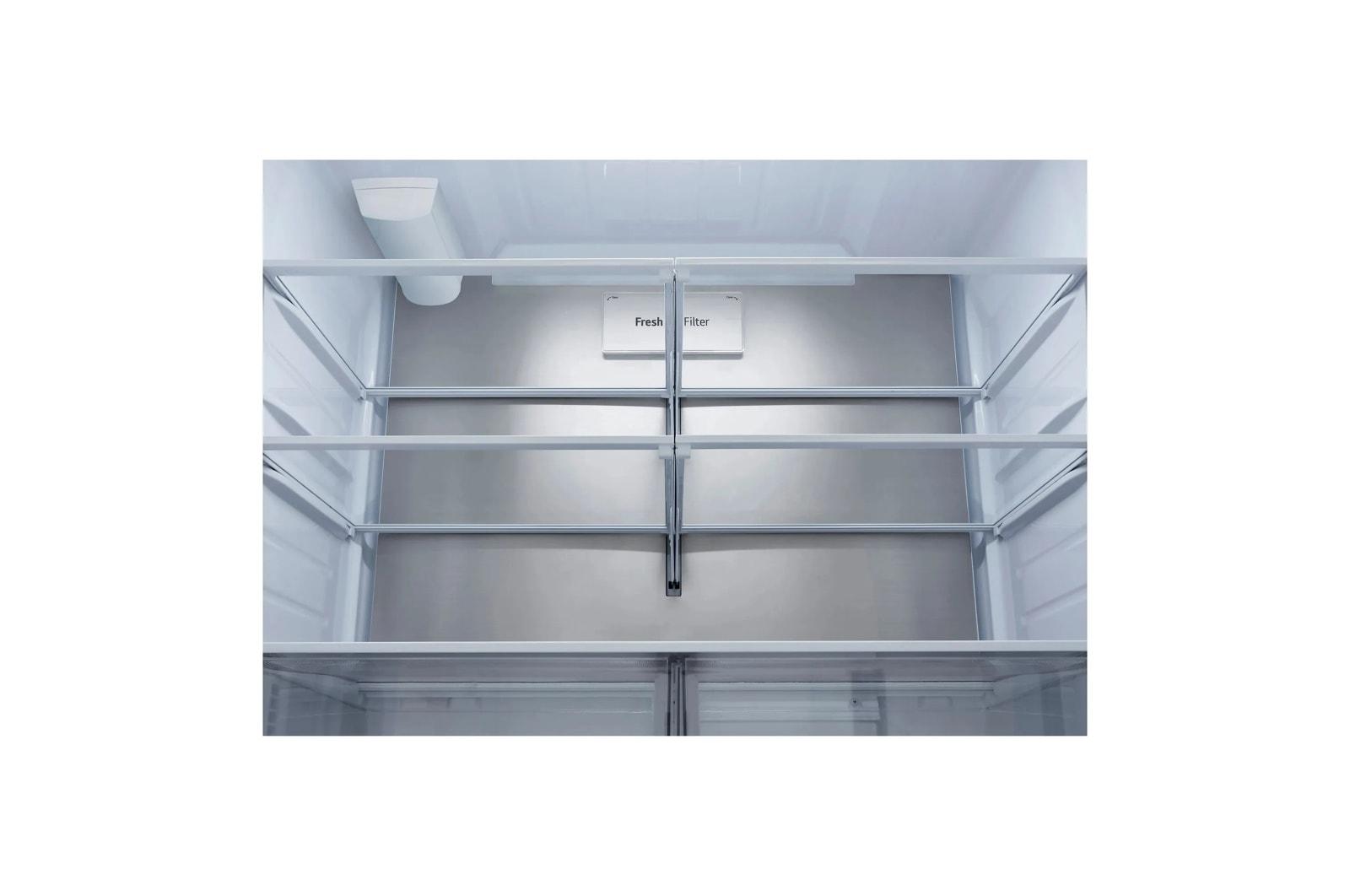 Lg LF24Z6330S 24 Cu. Ft. Counter-Depth Max&#8482; With Zero Clearance&#8482; 3-Door French Door Refrigerator