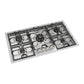 Ilve UHCPMT95SSLP Ilve Uhcpmt95Sslp Panoramagic 36 Inch Built-In Gas Cooktop With 5 Burners, In Stainless Steel (Liquid Propane, 5 Sealed Burners)