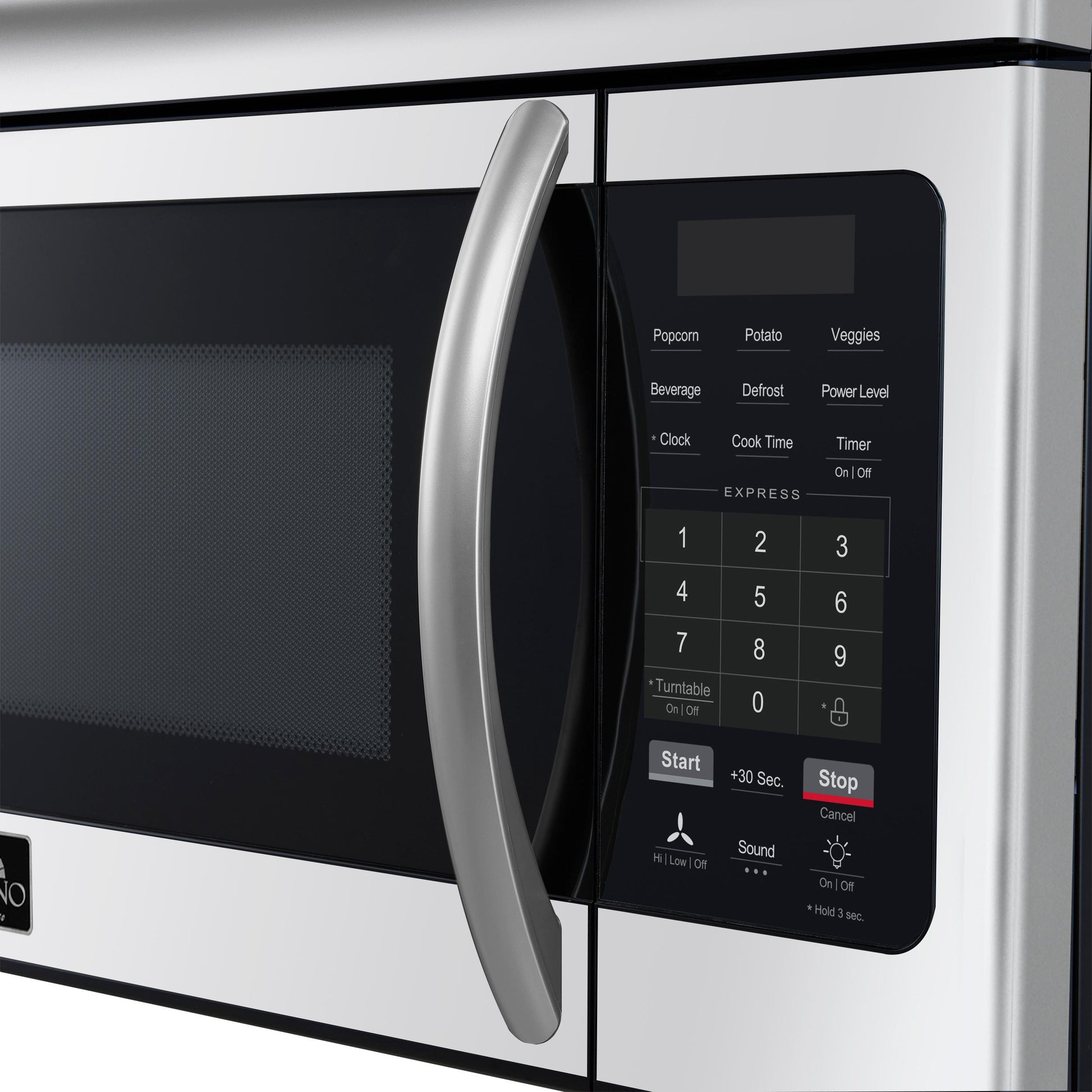 Forno FOTR300730 Forno Scalo 30-Inch Over The Range Microwave, Stainless Steel - 1.6 Cu.Ft, 300 Cfm Vent, Touch Control, Led Light