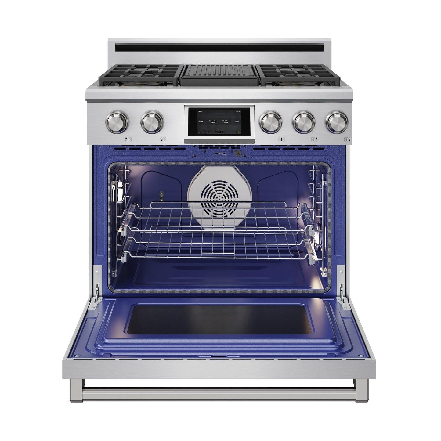 Thor Kitchen XRD36E 36 Inch X Series Professional Freestanding Dual Fuel Gas Range