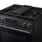Samsung NSG80H60SE Bespoke Smart Slide-In Gas Range Pro Style Design Air Fry Max True Convection