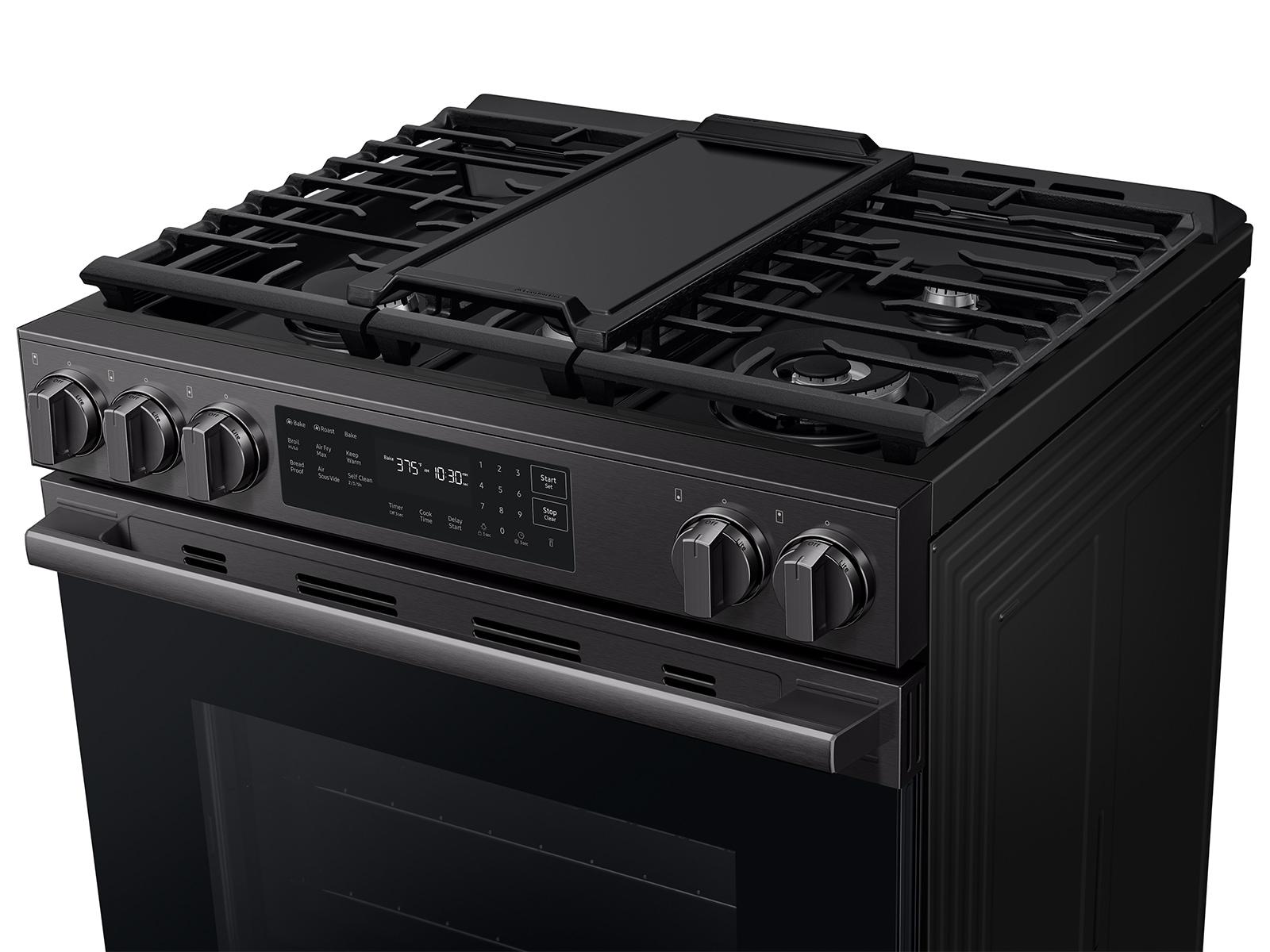 Samsung NSG80H60SE Bespoke Smart Slide-In Gas Range Pro Style Design Air Fry Max True Convection