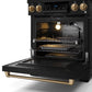 Thor Kitchen RSG30PBLPBRZ 30 Inch Professional Liquid Propane With Precision Knob Control In Black/Bronze