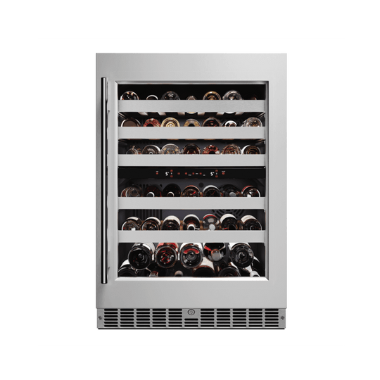 Element Appliance EWD24BES Cellara By Element 24 In., 46 Bottle Dual-Zone Wine Cooler - Stainless Steel