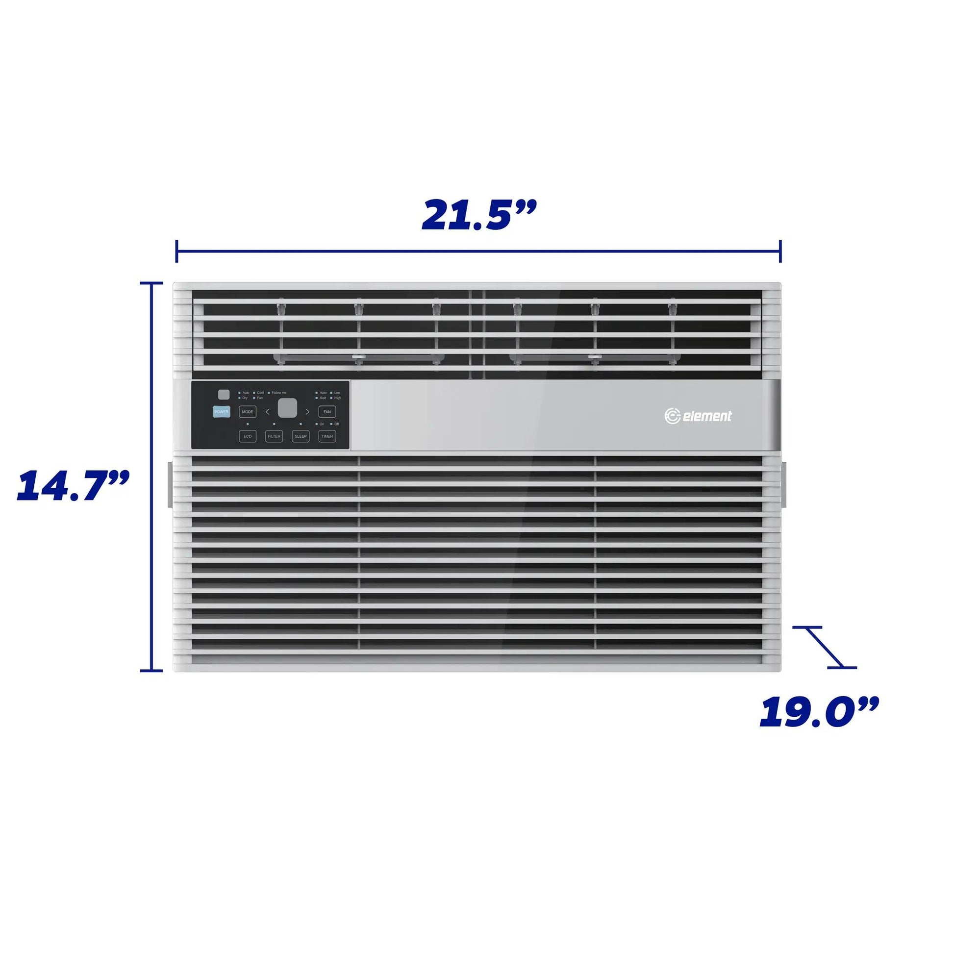 Element Appliance EWR12C Element 12,000 Btu Window Air Conditioner - White (Ewr12Be, Ewr12C)