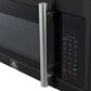 Forno FOTR303830BLK Forno Fornace 30-Inch Over The Range Convection Microwave, Black - 1.5 Cu.Ft, 300 Cfm Vent, Touch Control, Led Light