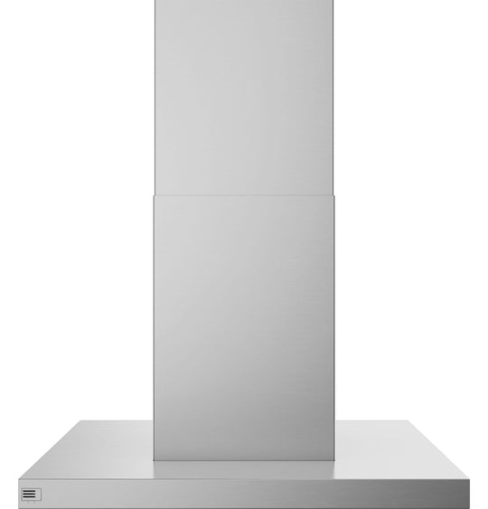Cafe UVI1036SRSS 36" Designer Island-Mount Chimney Vent Hood With Clean Air Sensors