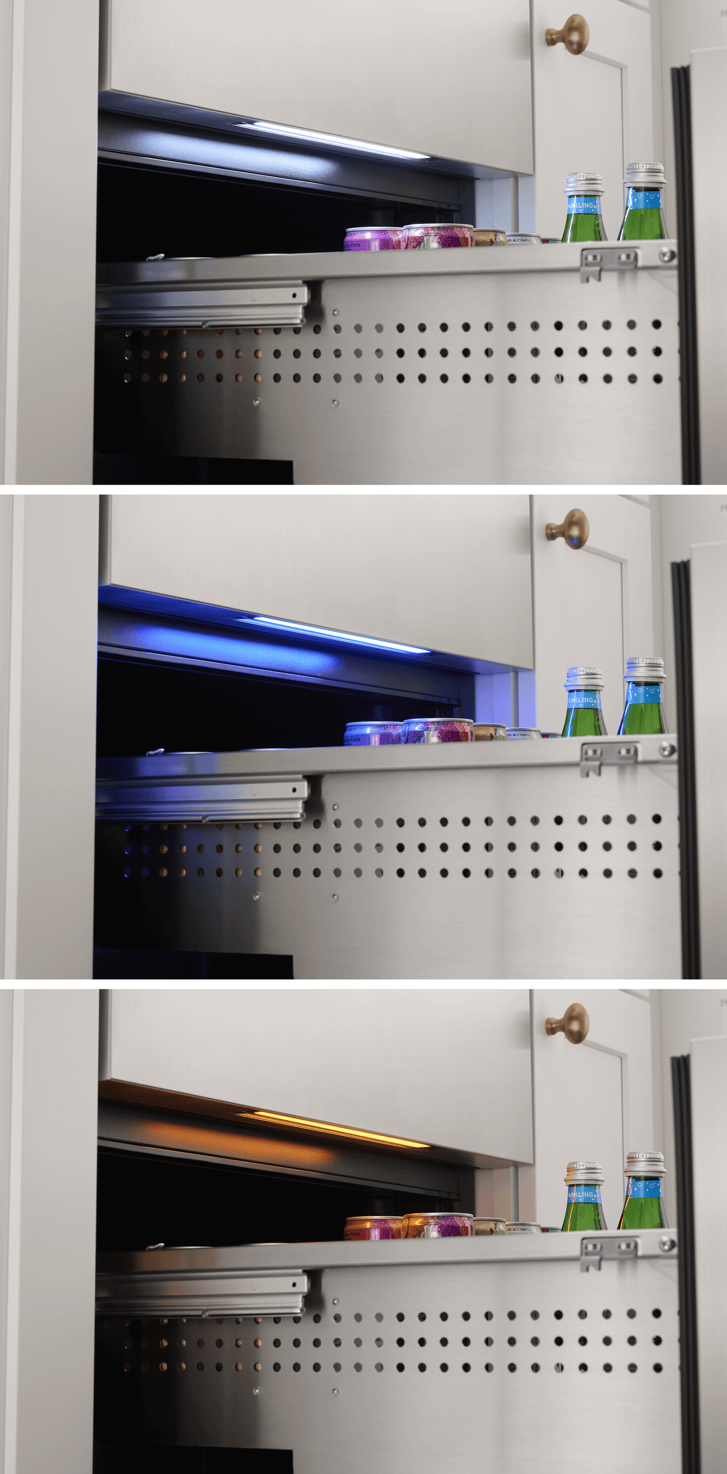 Zephyr PRRFD24C2AP Presrv Refrigerator Freezer Drawers, 24In, Panel Ready