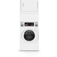 Speed Queen SV6001WE Commercial Coin Drop Stacked Washer-Dryer