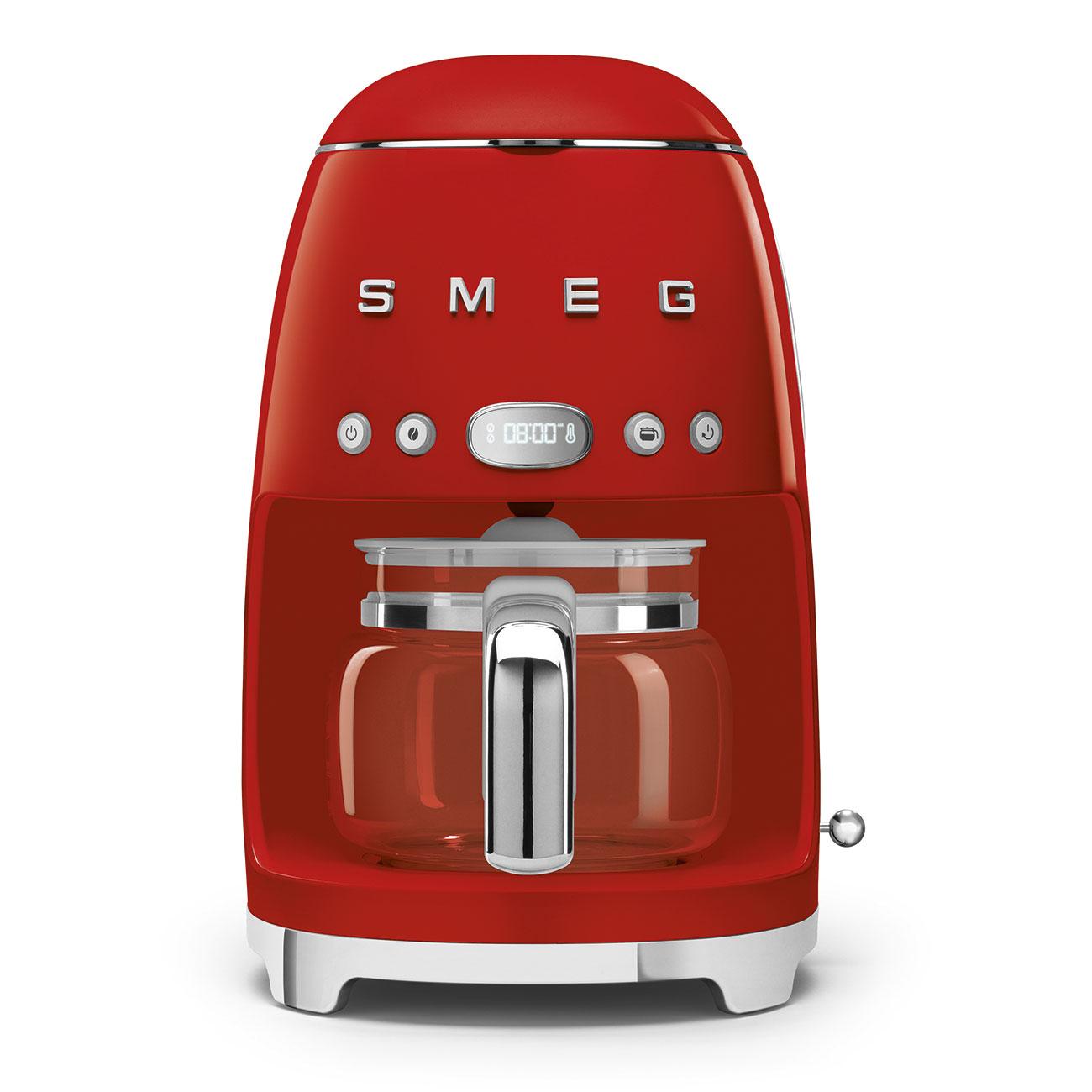 Smeg DCF02RDUS Drip-Filter Coffee Machine Red Dcf02Rdus