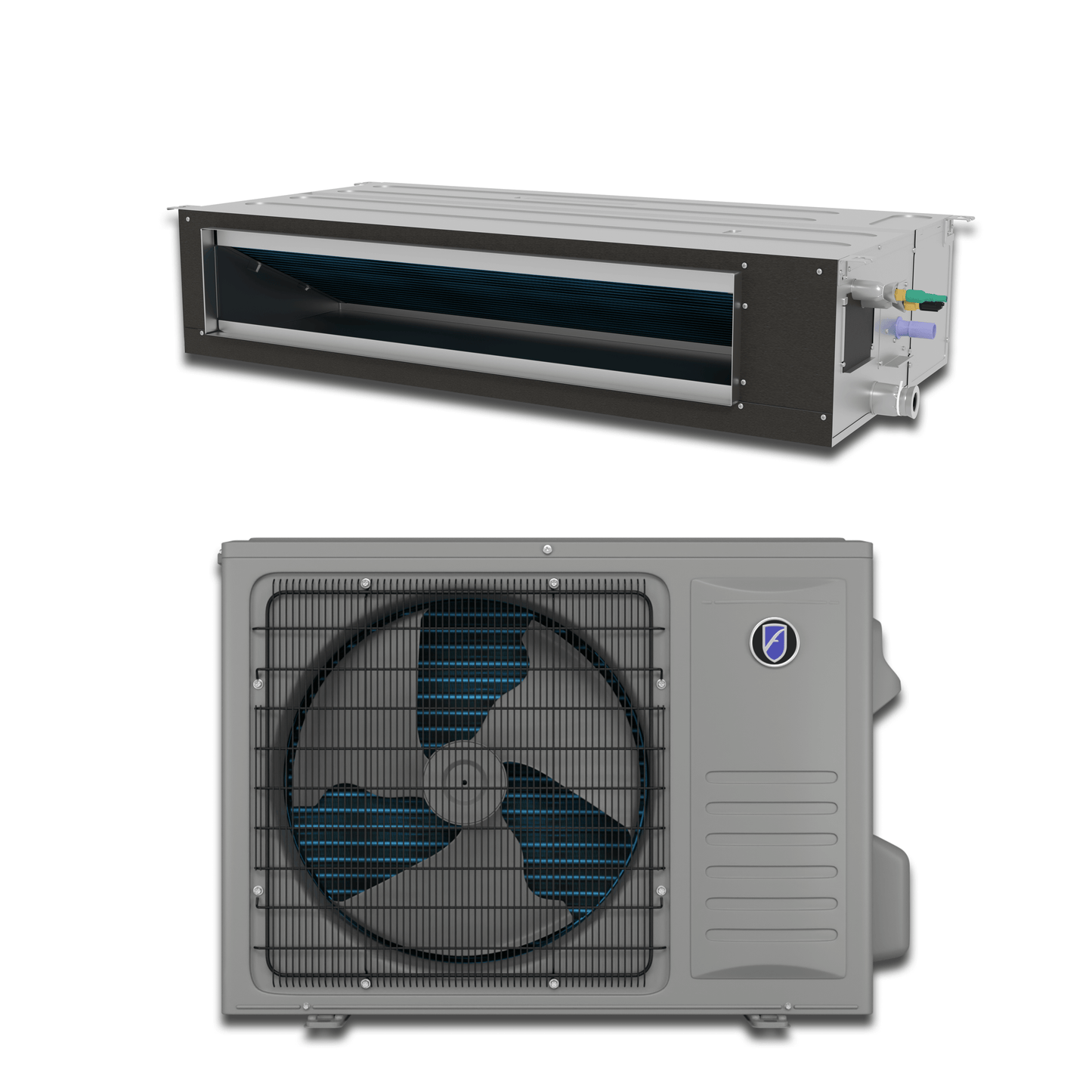 Friedrich FPHD093D Friedrich Floating Air Pro X 9,000 Btu 230V Ductless Mini-Split Single-Zone Concealed Ducted System