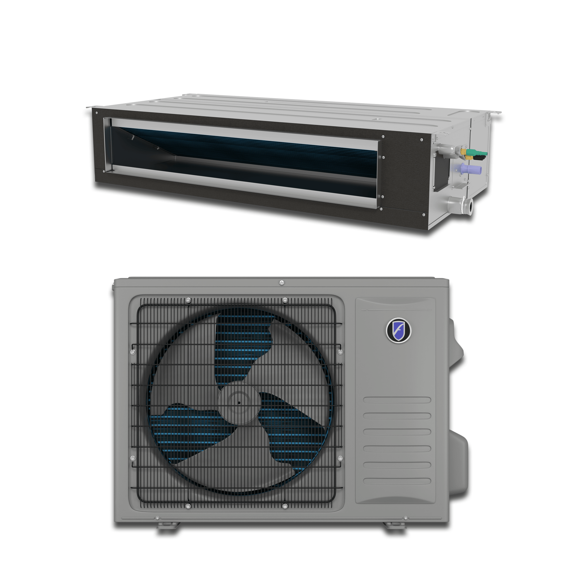 Friedrich FPHD093D Friedrich Floating Air Pro X 9,000 Btu 230V Ductless Mini-Split Single-Zone Concealed Ducted System