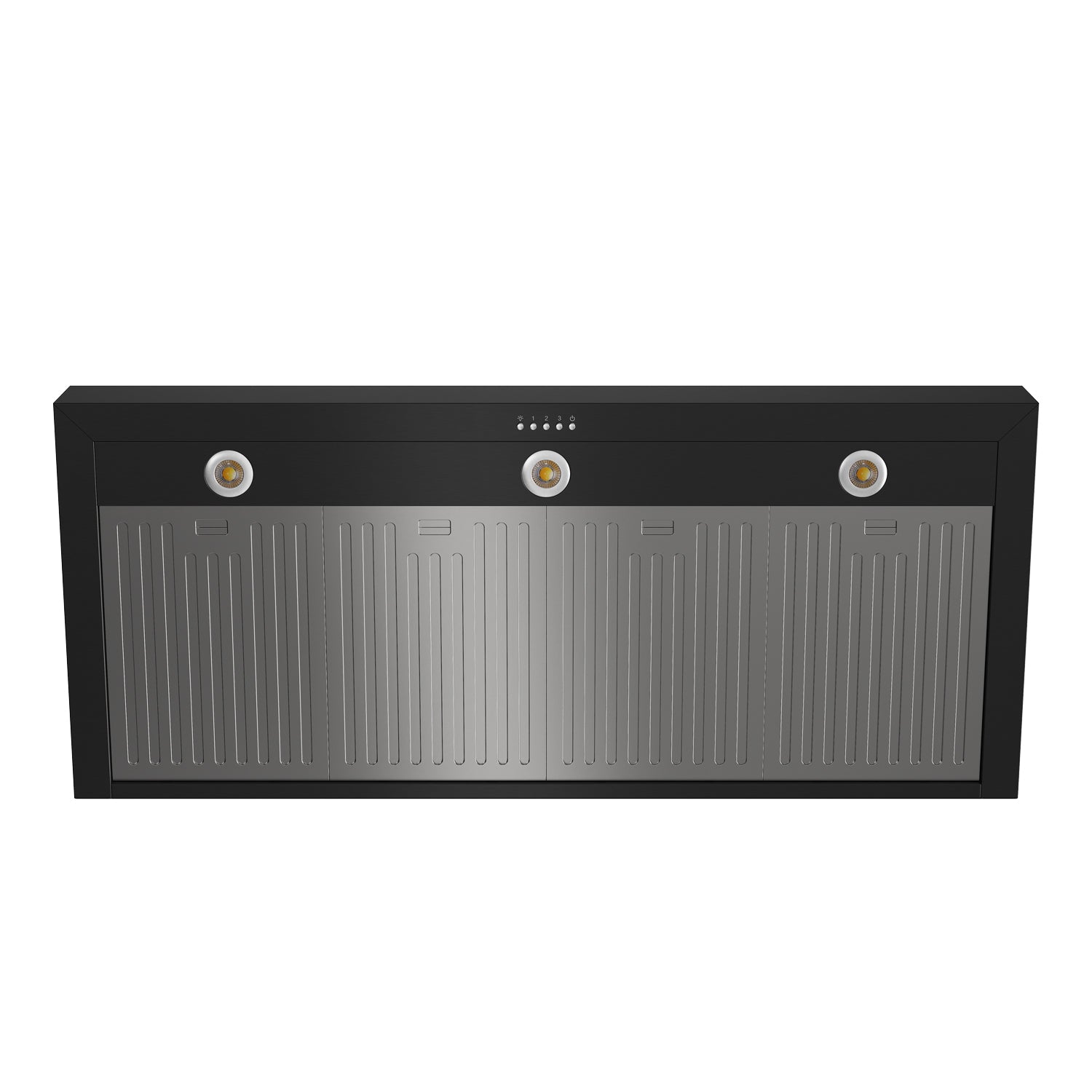 Thor Kitchen TRH48PB 48" Professional Wall Mount Pyramid Range Hood In Black