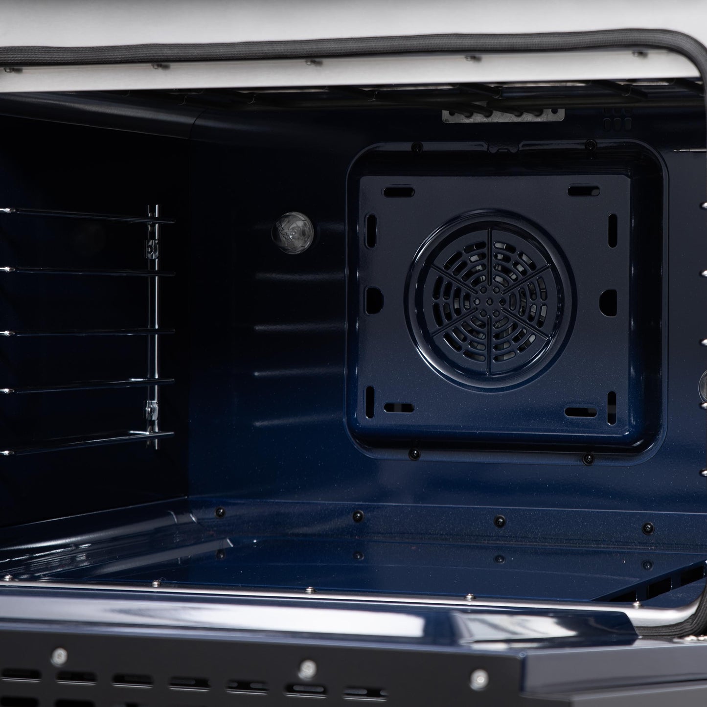 Forno FFSGS612530BLK Forno Massimo 30-Inch Freestanding Dual Fuel Range In Black With Antique Brass Accessories, 4 Burners, 4.32 Cu. Ft. Convection Oven