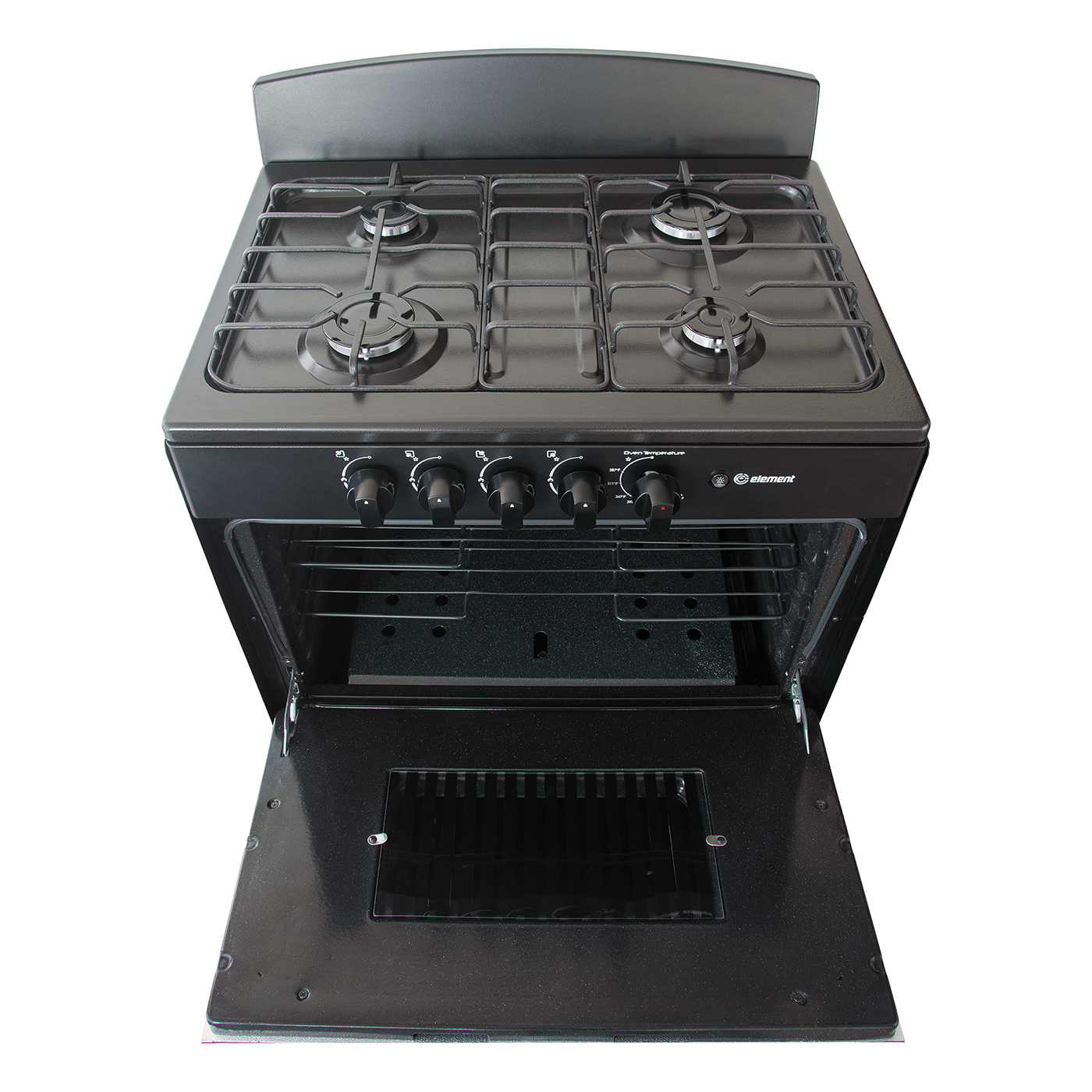 Element Appliance EEGR3A4MCCB Element Electronics 4.0 Cu. Ft. 30", 4-Burner Gas Range (Eegr3A4Mccb)