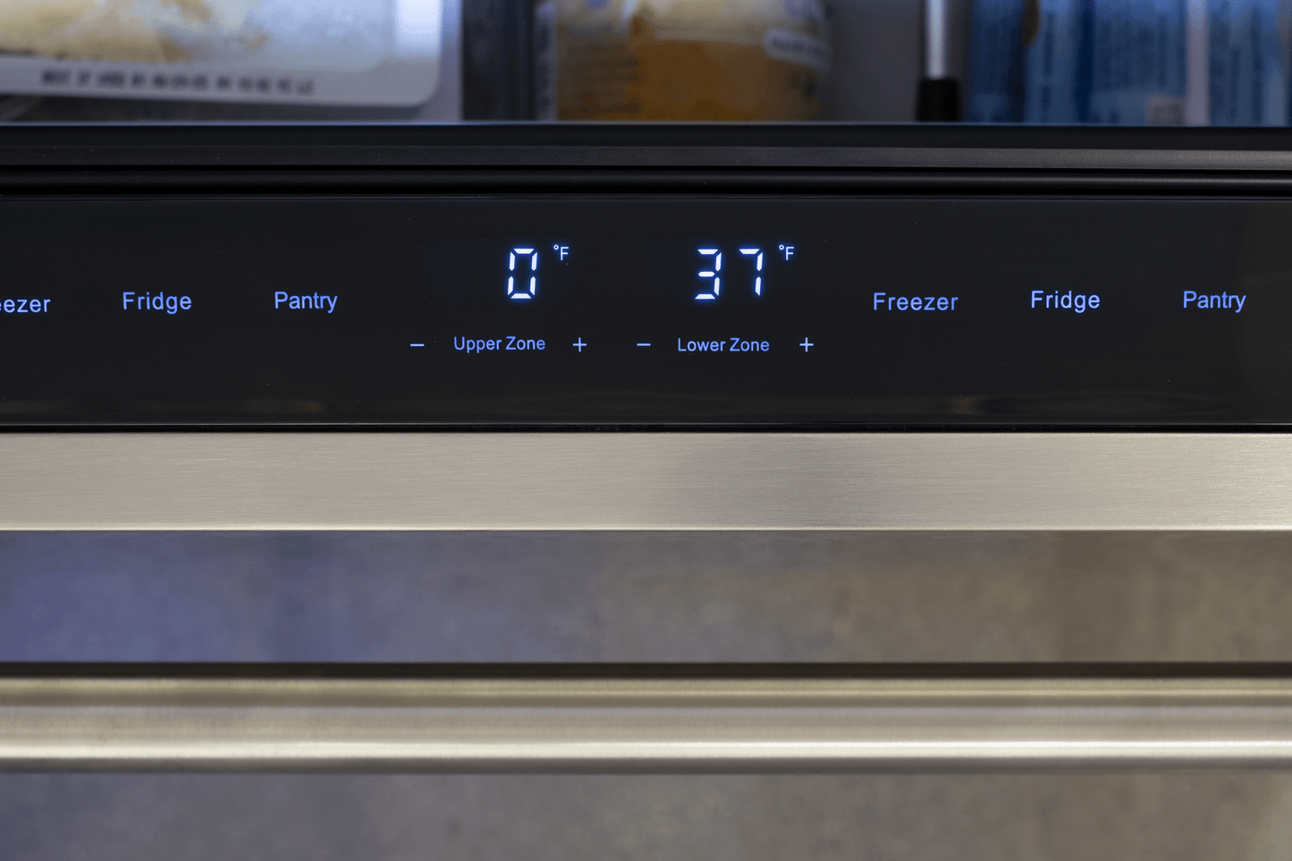 Zephyr PRRFD24C2AS Presrv Refrigerator Freezer Drawers, 24In, Ss