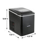 Avanti AVIM2625BK Avanti Mighty Ice Countertop Bullet Ice Maker