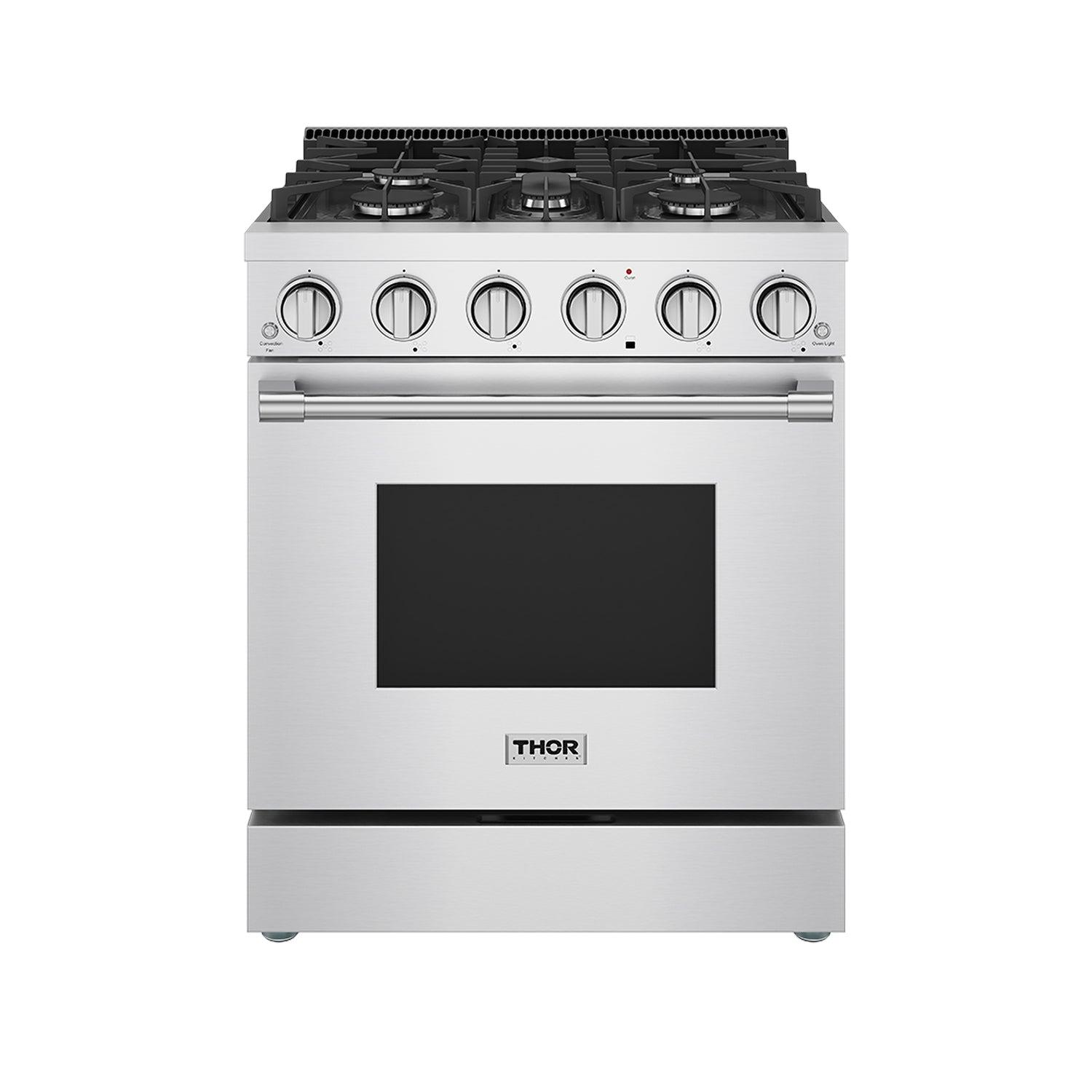 Thor Kitchen SRG3001 30 Inch S Series Professional Freestanding Gas Range