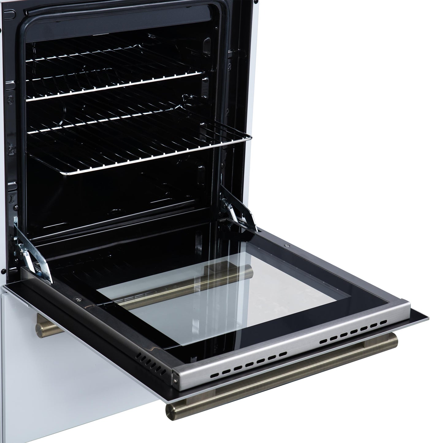 Forno FFSGS626520WHT Forno Lamazze 20 Inch Freestanding Gas Range In White, Compact Design