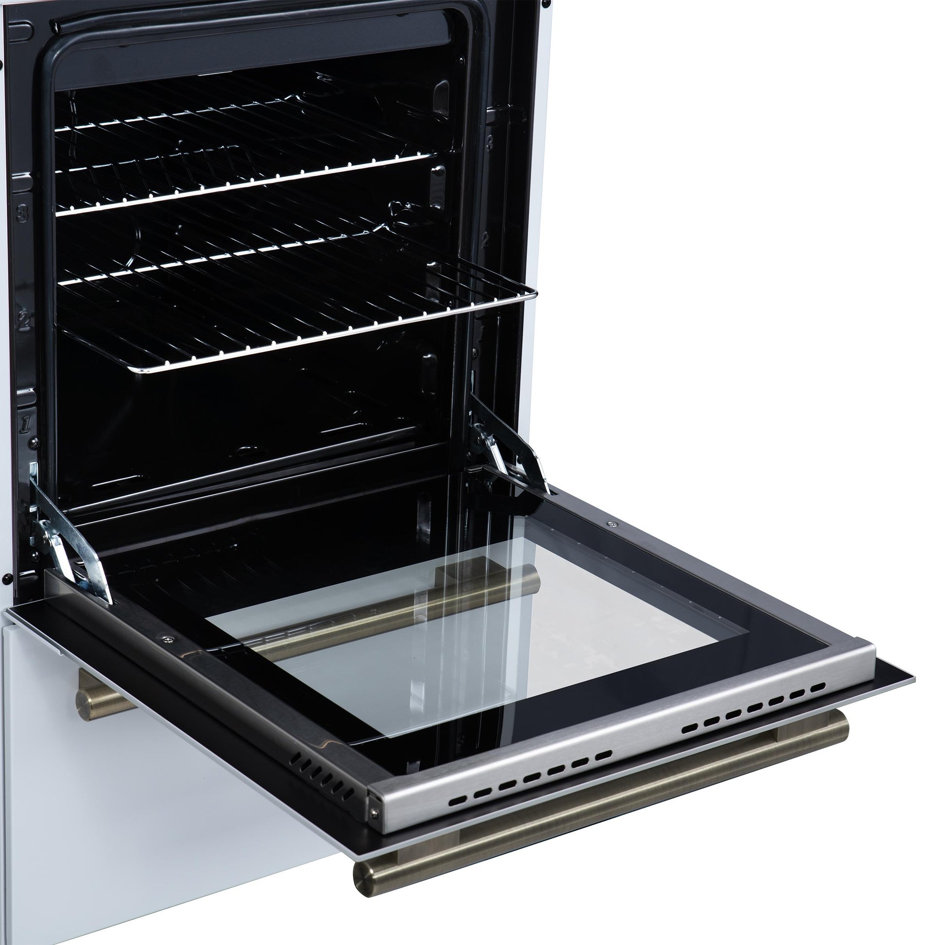 Forno FFSGS626520WHT Forno Lamazze 20 Inch Freestanding Gas Range In White, Compact Design