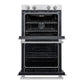 Forno FBOEL132430 Forno Vomero 30-Inch Double Wall Oven, Stainless Steel, 10 Cu.Ft Total Capacity, 7100W Convection, Mechanical Controls, Self-Cleaning Function