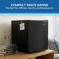 Avanti AVAR16F1B Avanti 1.6 Cu. Ft. Compact Refrigerator With Auto-Defrost, In Black (Avar16F1B)