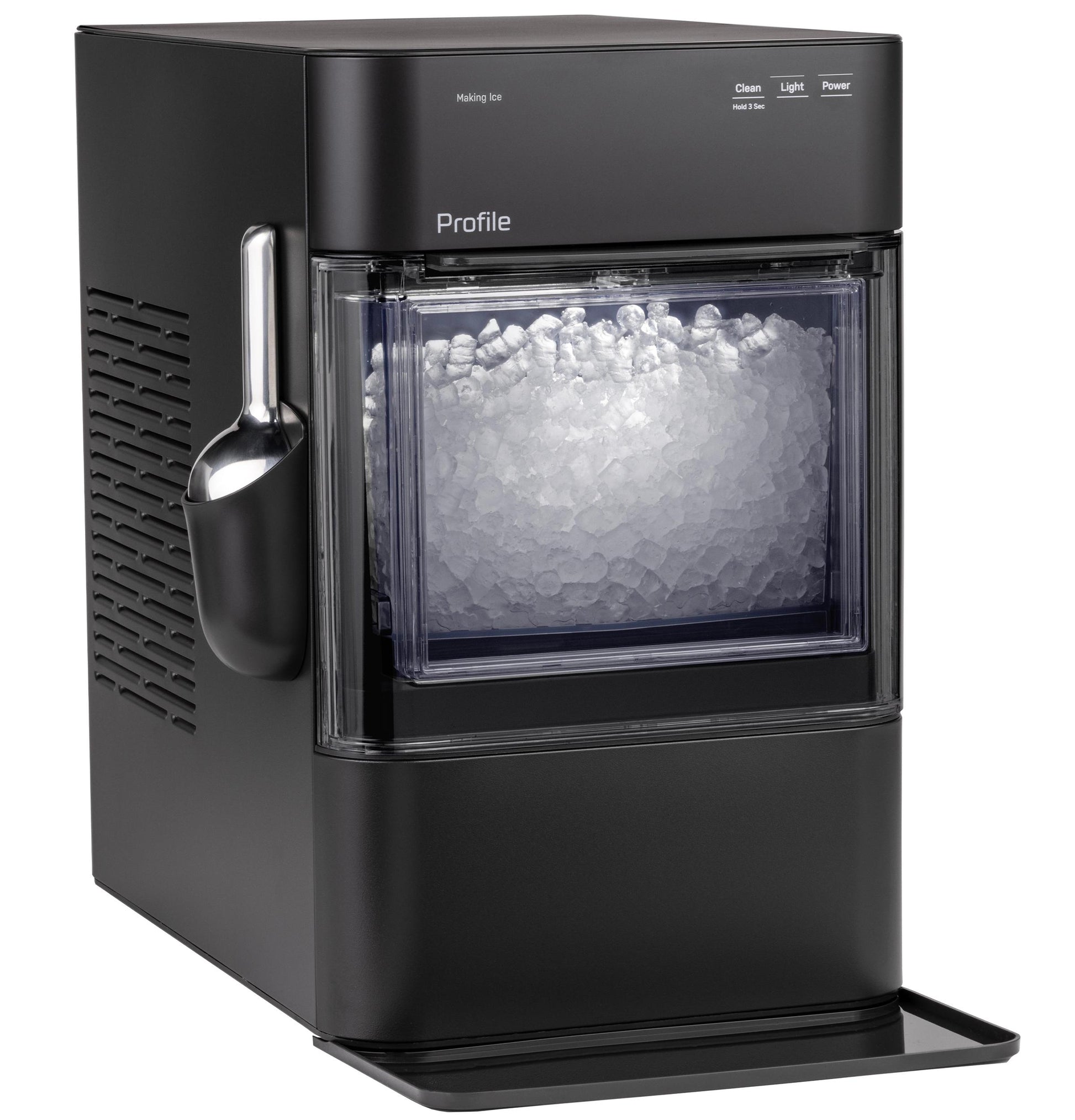 Ge Appliances XPIO23SWBB Ge Profile™ Opal™ 2.0 Ultra Nugget Ice Maker With Scale Inhibiting Filter