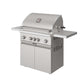Thor Kitchen TPG3601 36 Inch 4 Burners Built In Gas Grill On Cart With Sear/Rear Infrared Burner & Rotisserie Natural Gas