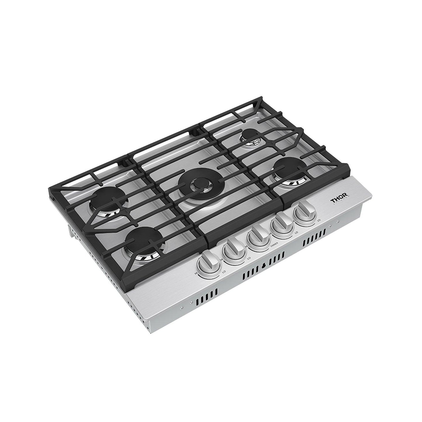 Thor Kitchen TGC30F 30 Inch Professional Gas Cooktop In Stainless Steel