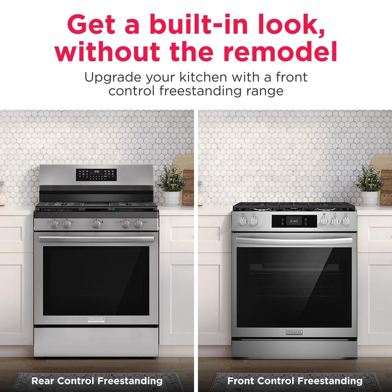Frigidaire FCFE3082BS 30" Front Control Electric Range With Air Fry