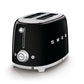 Smeg TSF01BLUS Toaster Black Tsf01Blus
