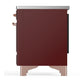 Ilve UMIB36QNR3BUP Ilve Umib36Qnr3Bup Majestic Iii 36 Inch Induction Range With 6 Elements, 3.5 Cu. Ft. Total Oven Capacity (Solid Door, Burgundy, Copper)
