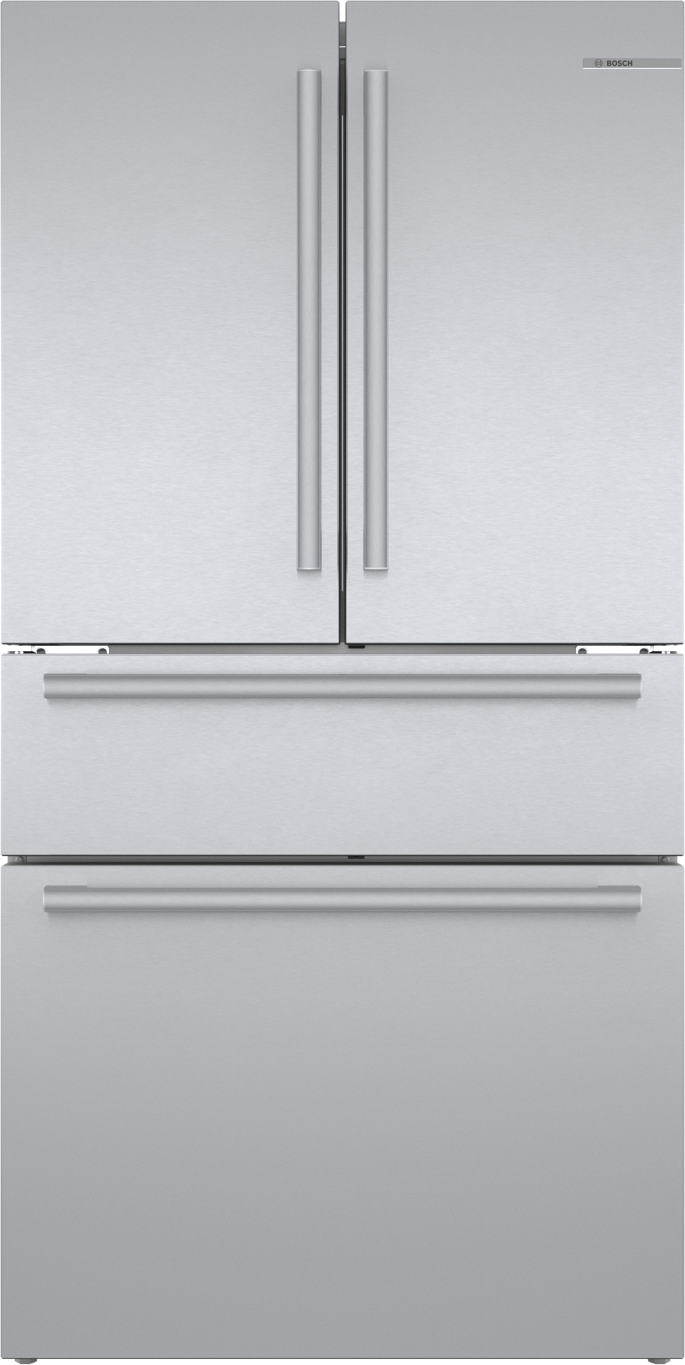 Bosch B36CL84SNS 800 Series, French Door Bottom Freezer, Multi Door, 36'', Brushed Steel (With Anti-Fingerprint)