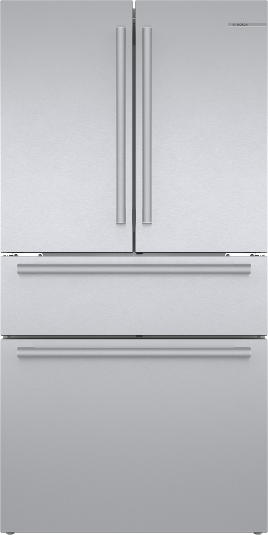 Bosch B36CL84SNS 800 Series, French Door Bottom Freezer, Multi Door, 36'', Brushed Steel (With Anti-Fingerprint)