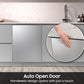 Samsung DW90F89P0USR 38 Dba Bespoke Auto Open Door Dishwasher With 3Rd Rack Washing System In Fingerprint Resistant Stainless Steel