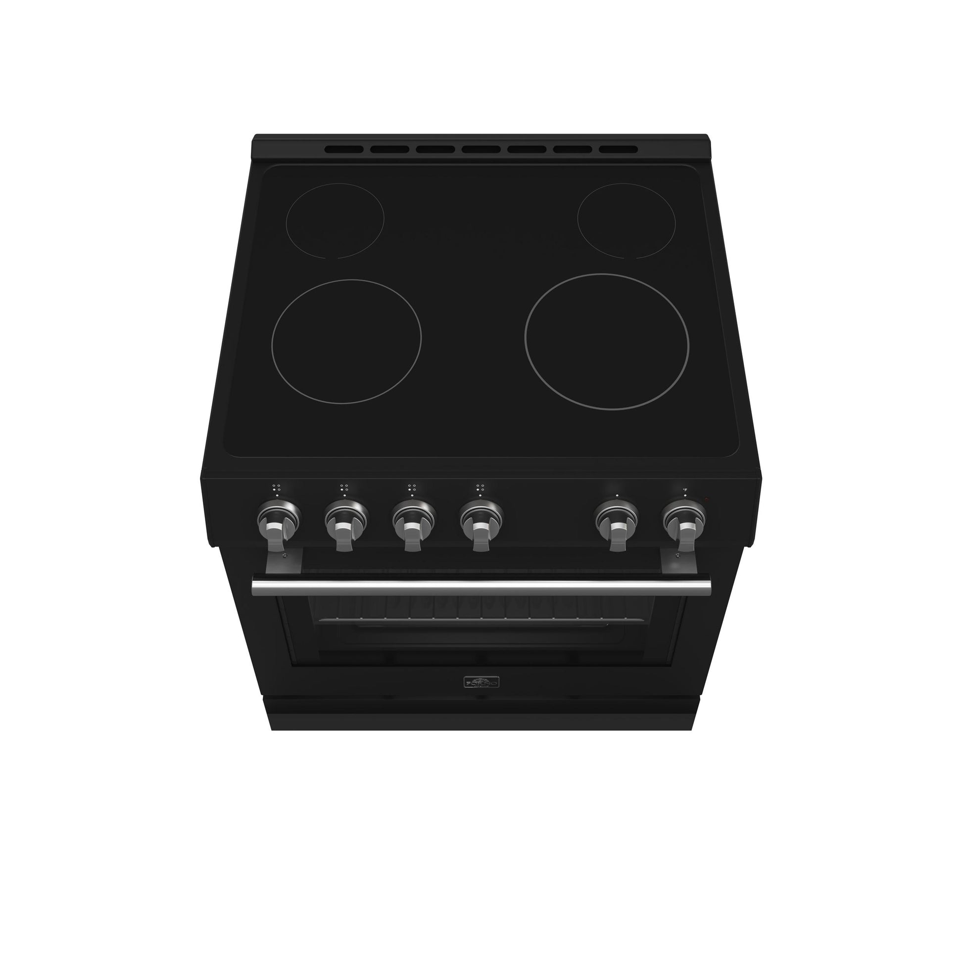 Forno FFSEL601230BLK Forno Leonardo Espresso 30-Inch Black Electric Range, True Convection, Energy Efficient
