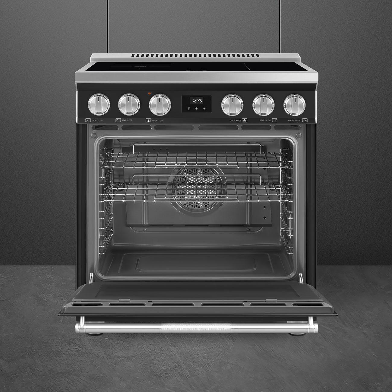 Smeg SPR30UIMAN Smeg Range With Induction Hob 30" Spr30Uiman