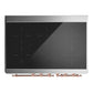 Ilve UMDIB40NR3MGP Ilve Umdib40Nr3Mgp Majestic Iii 40 Inch Induction Range With 6 Elements, 3.82 Cu. Ft. Total Oven Capacity (Triple Glass Door, Graphite Matte, Copper)